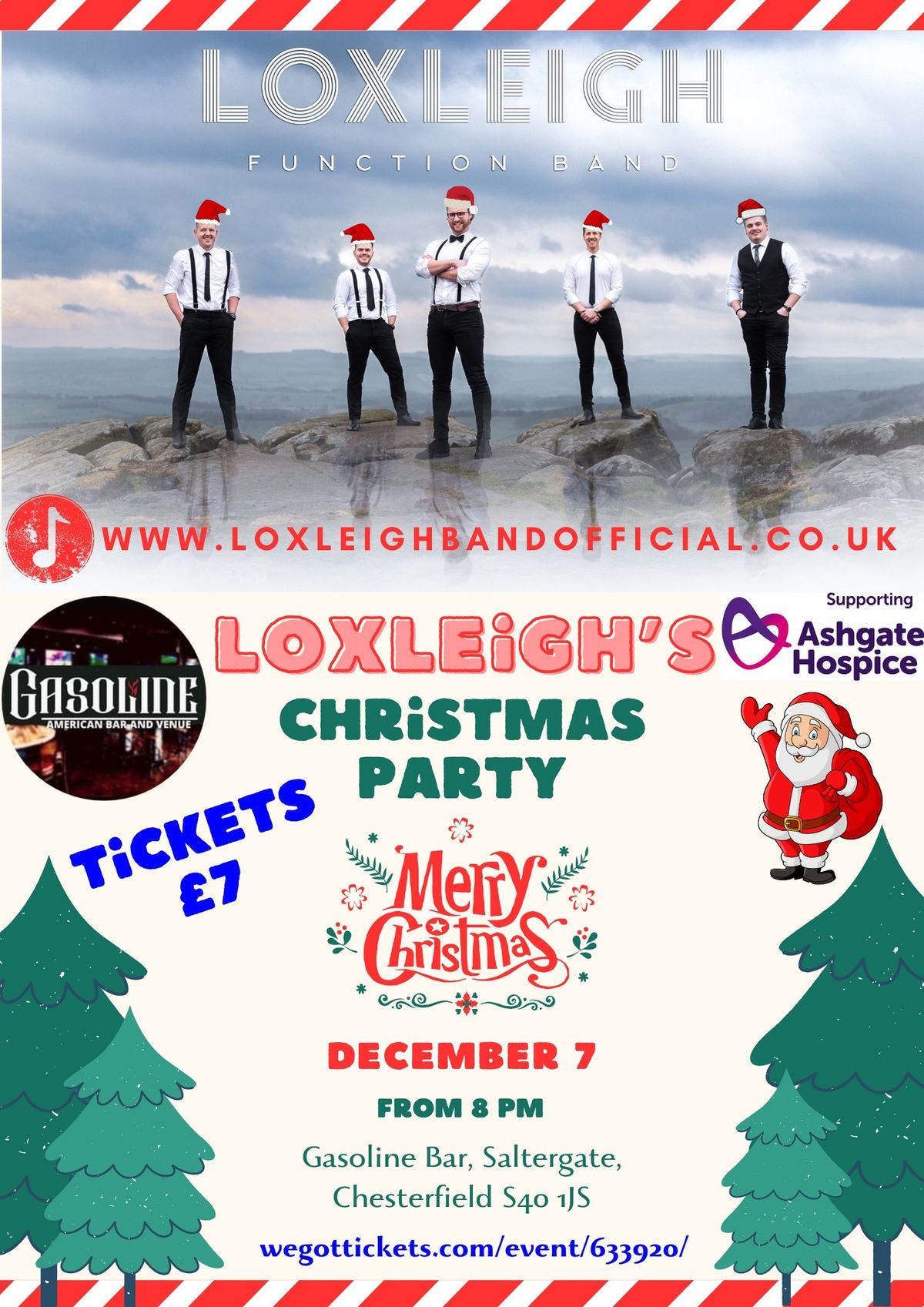 Loxleigh\u2019s Christmas Party @ Gasoline - Chesterfield