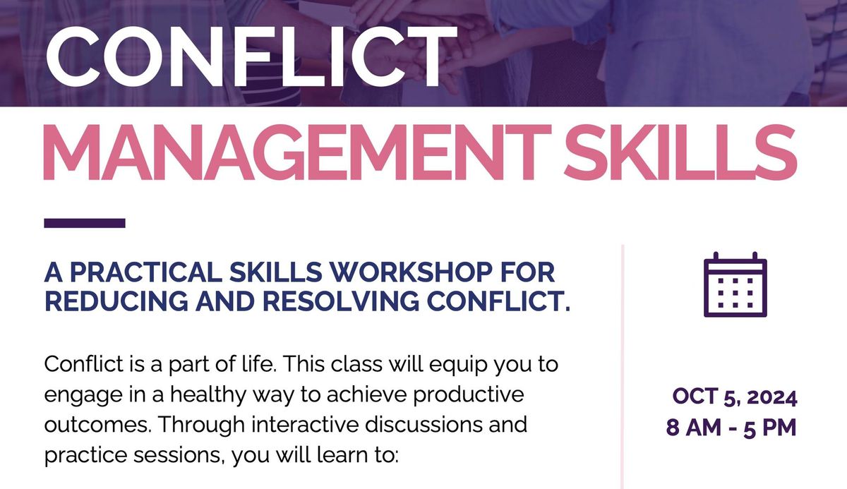 Conflict Management Skills