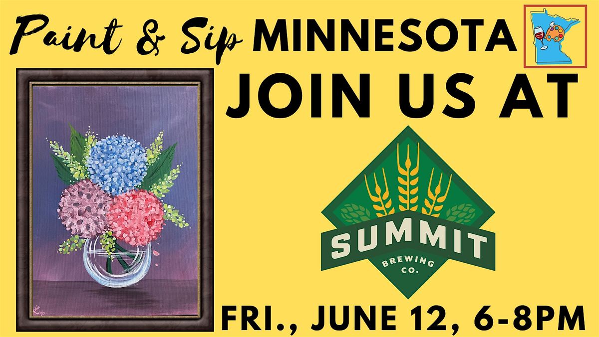 June 12 Paint & Sip at Summit Brewing