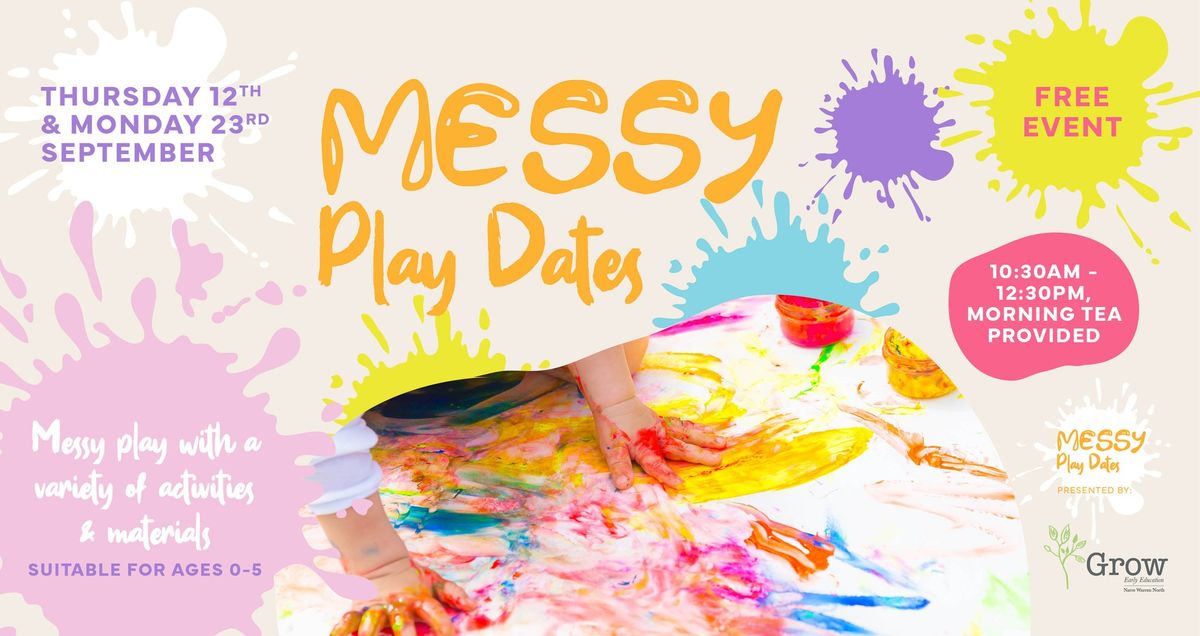 FREE Messy Play Dates Narre Warren