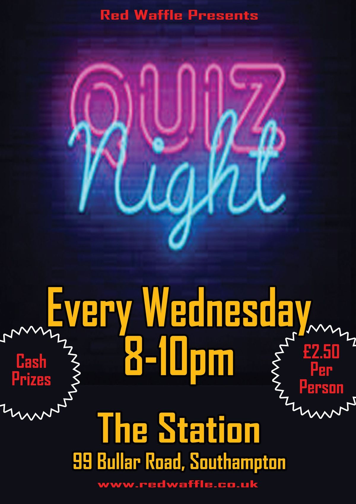 Quiz Night @ The Station with DJ Leigh