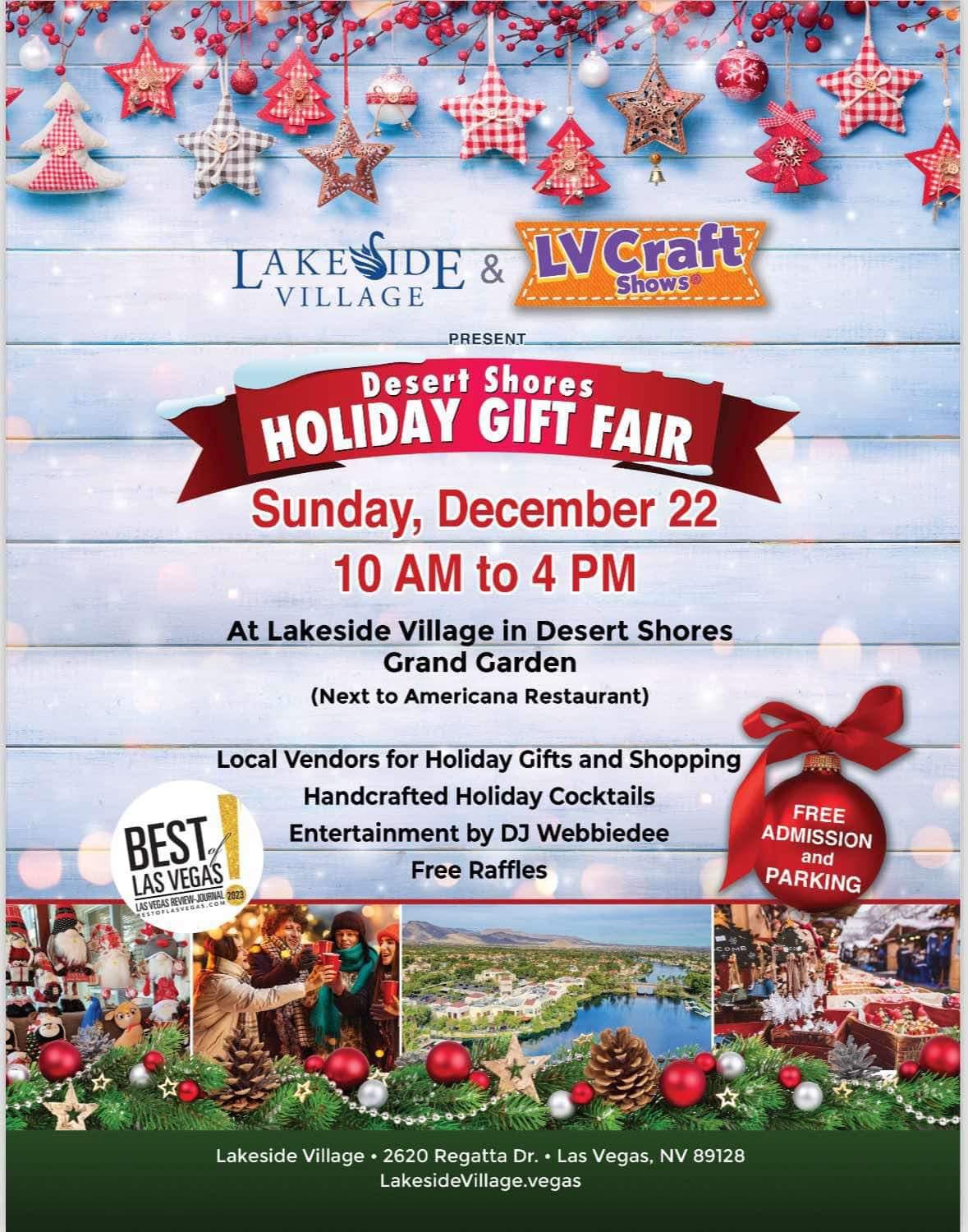 Desert Shores Holiday Gift Fair