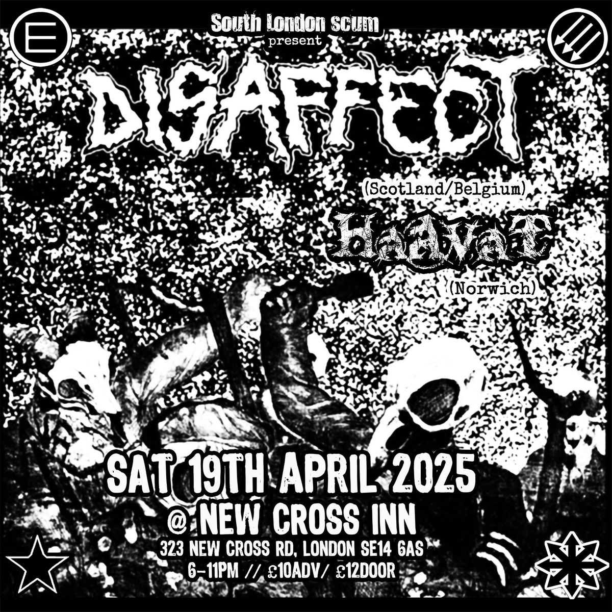 SLS presents:  DISAFFECT (Scotland\/Belgium) + HAAVAT + friends