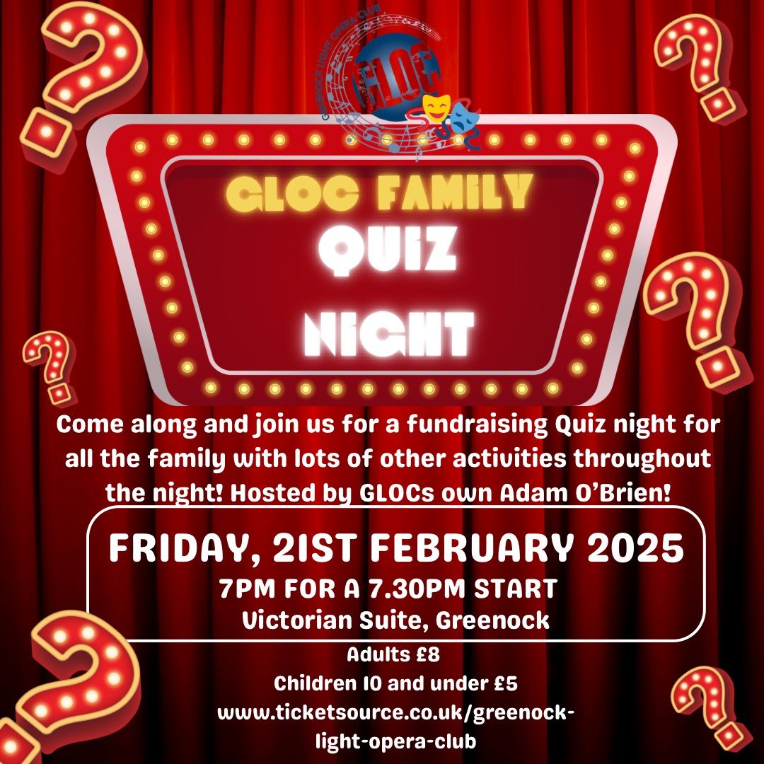 GLOC Family Quiz Night \ud83e\uddd0