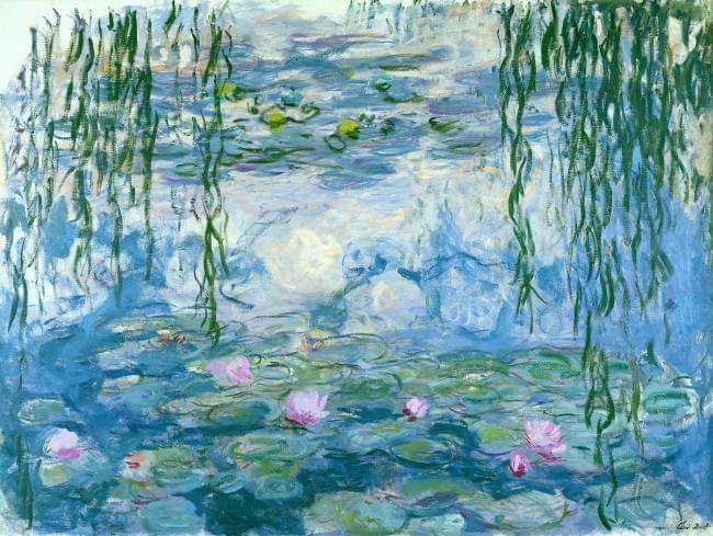 Ap\u00e9ro Peinture : Les nymph\u00e9as de Monet