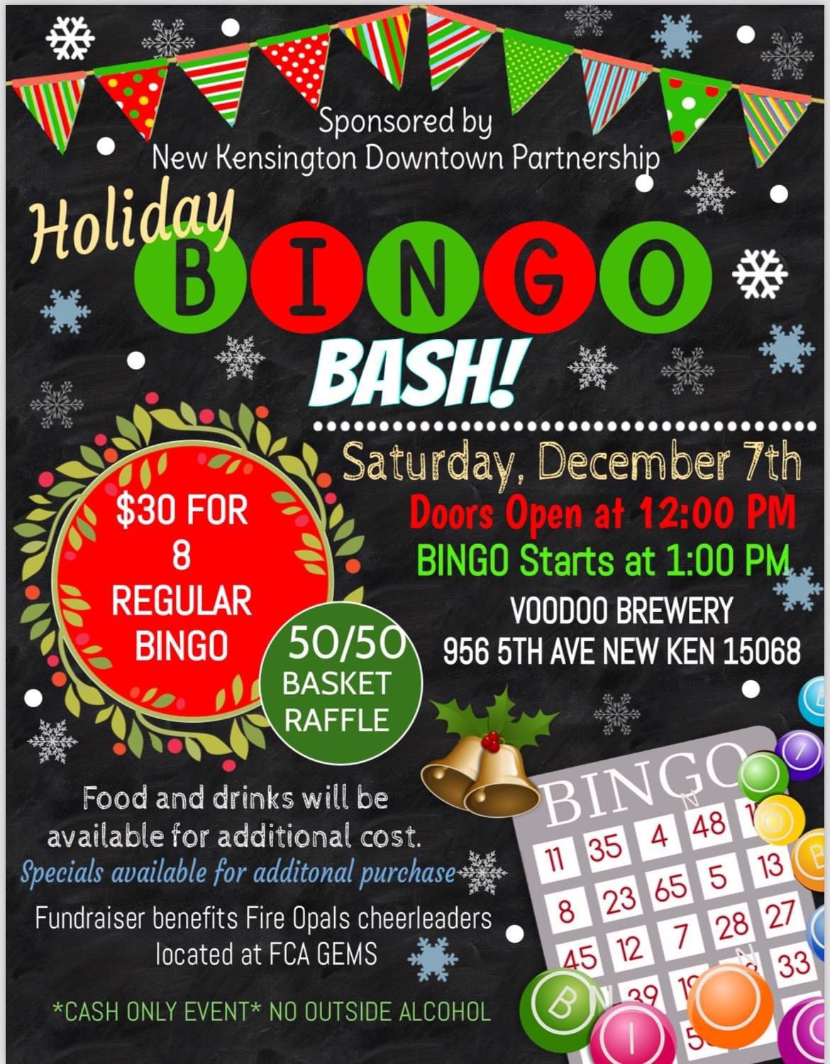 Holiday Bingo Bash