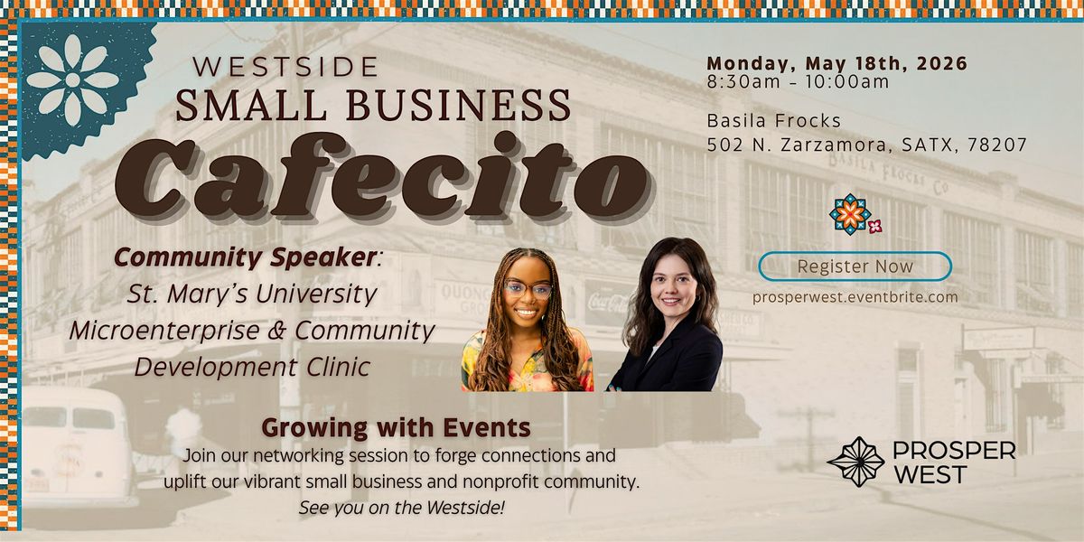 Westside Small Business Cafecito - May