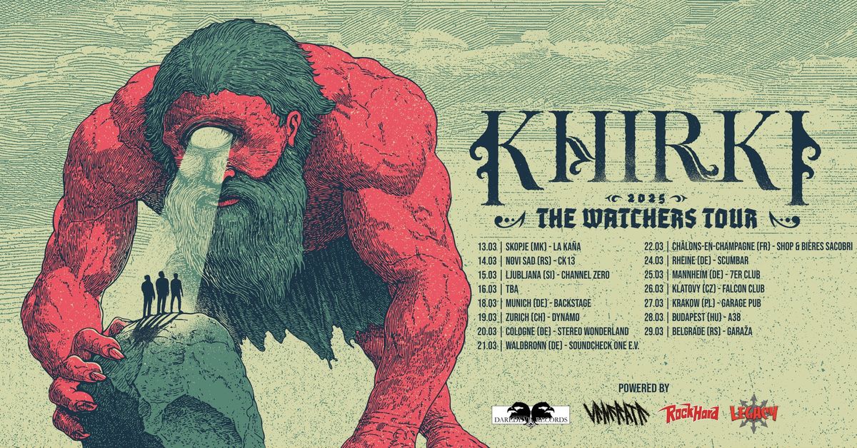 KHIRKI (GR\/Athen)  Metal Rock mit Mediterranen Folk Einfl\u00fcssen \/ + G\u00e4ste \/ @ 7er Club