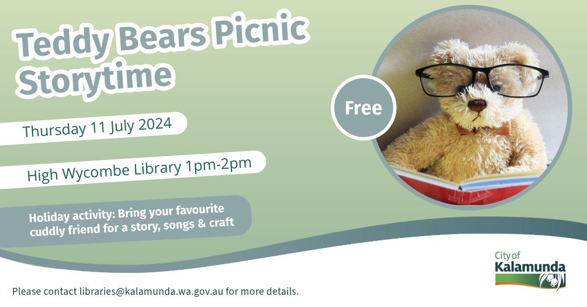 Teddy Bears Picnic Storytime @ High Wycombe Library