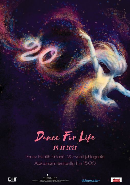 Dance For Life- juhlagaala 14.11.2021 klo 15.00
