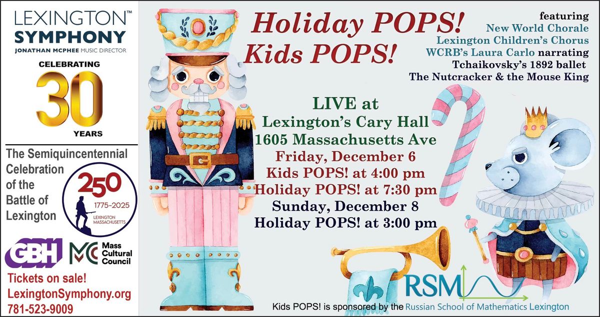 Holiday POPS! Kids POPS!