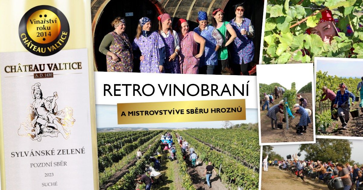 Retro vinobran\u00ed a Mistrovstv\u00ed ve sb\u011bru hrozn\u016f 2025