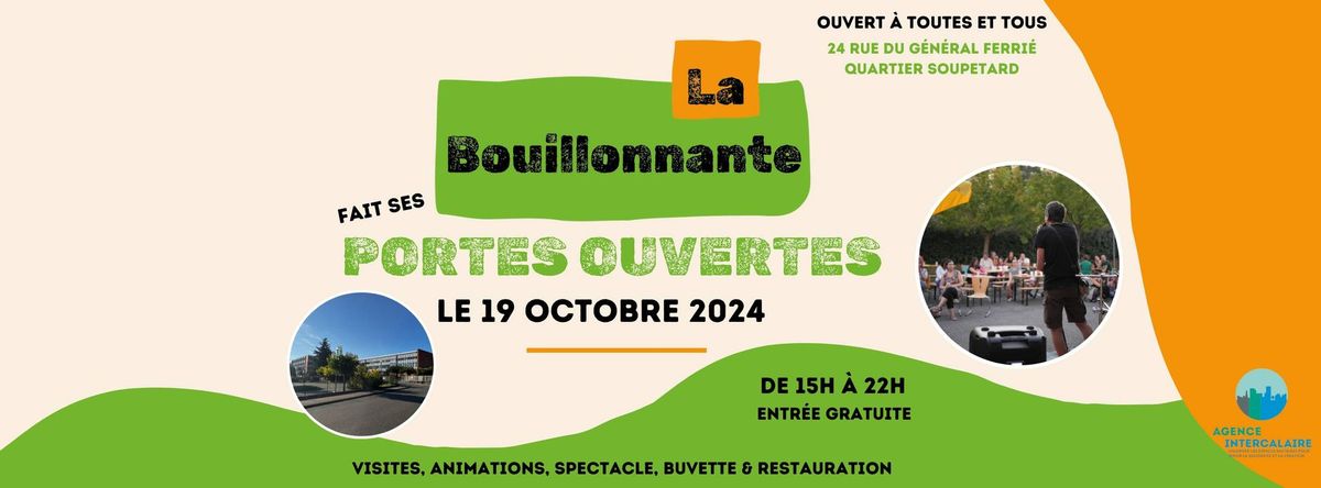 \u273f Portes Ouvertes de la Bouillonnante le 19 octobre \u273f