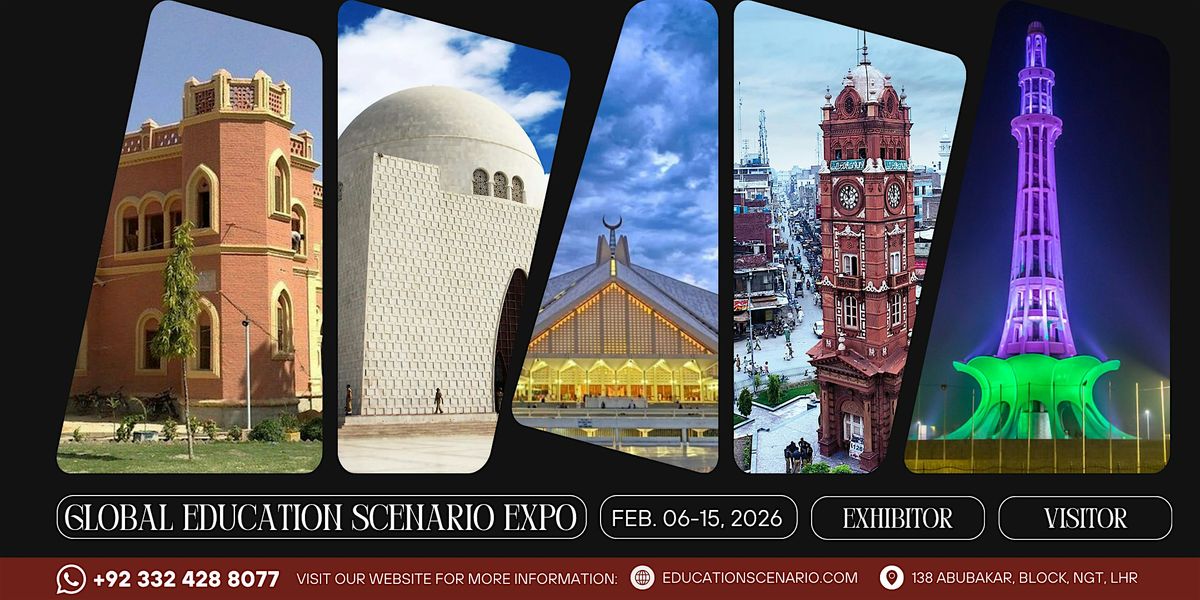 22nd edition of GLOBAL EDUCATION SCENARIO EXPO  FEB 06-15, 2026