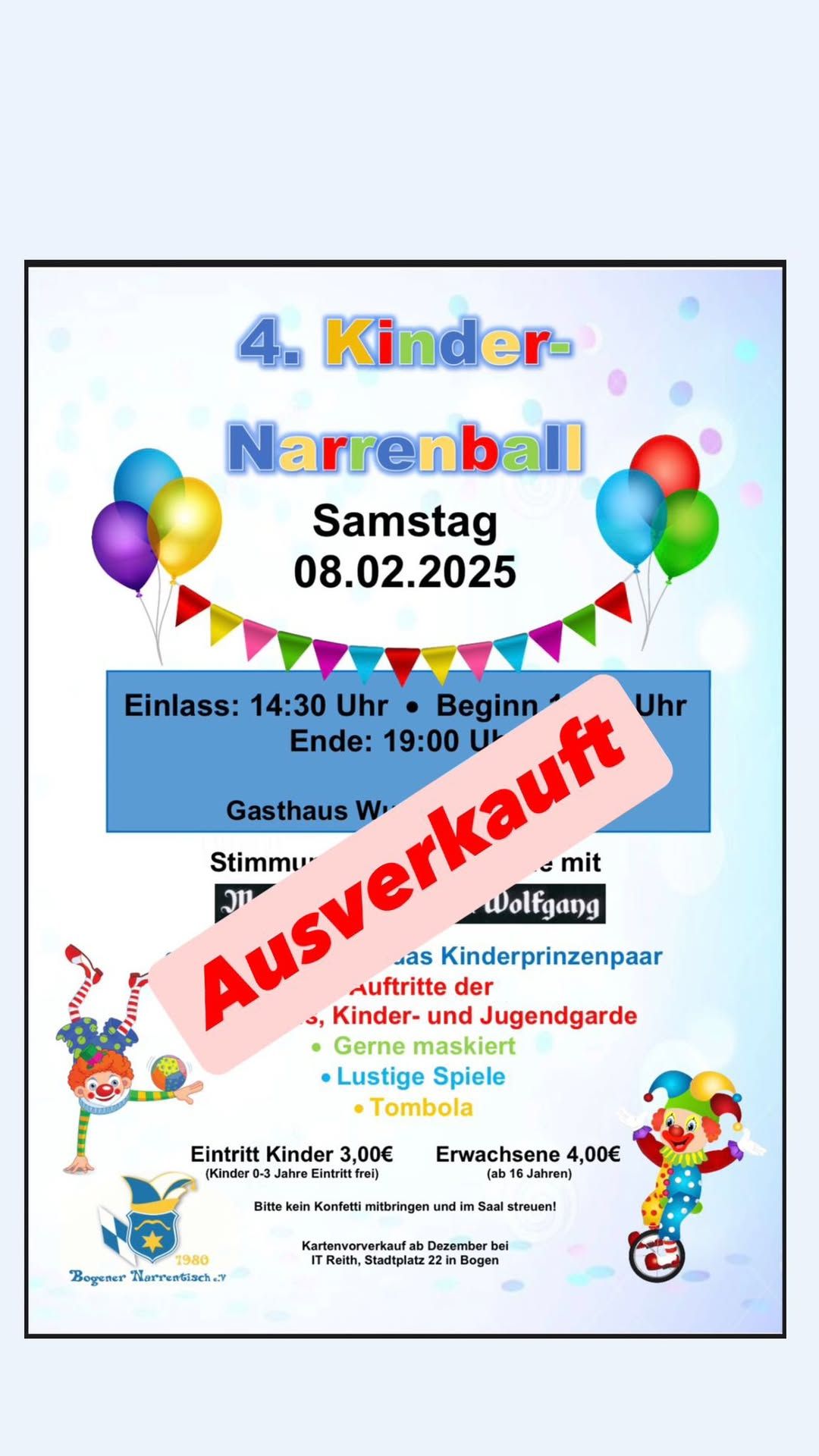 4. Kindernarrenball