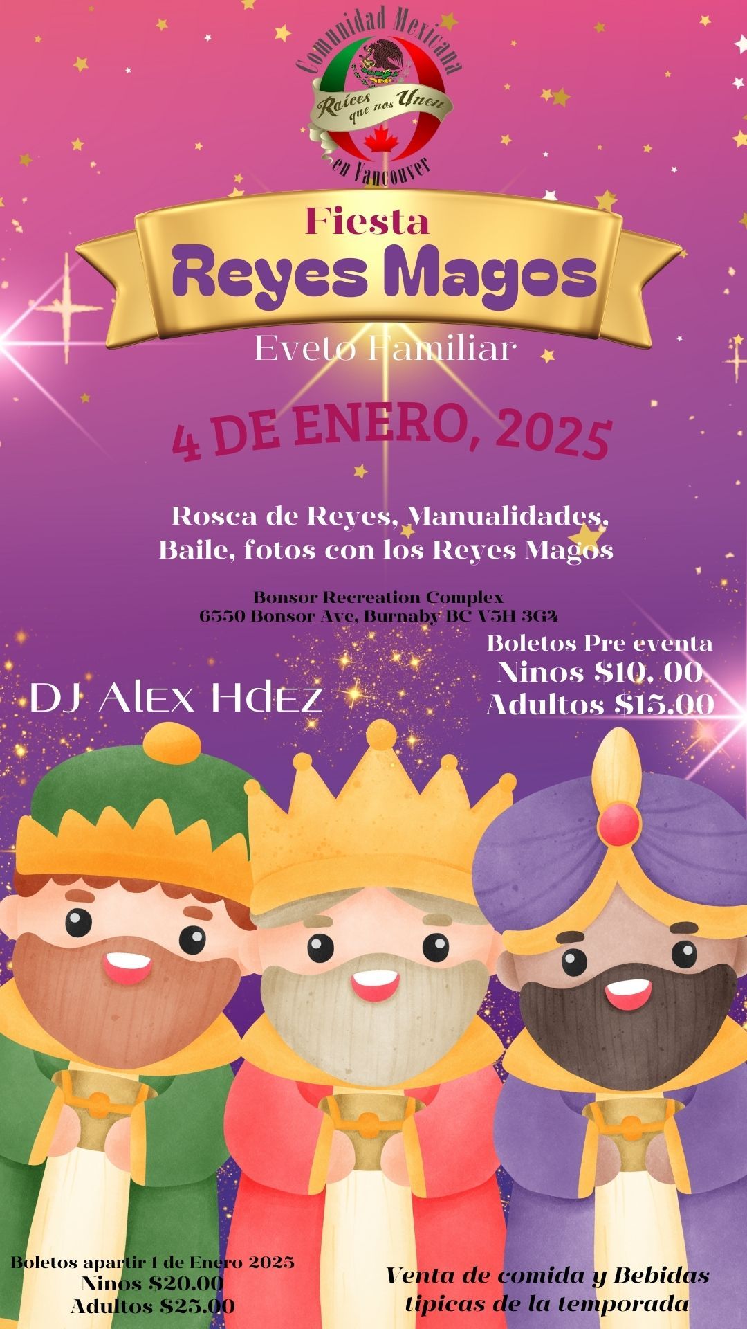 Fiesta Reyes Magos 