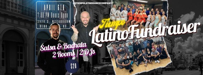 New Dance Studio Fundraiser by Tiempo Latino.
