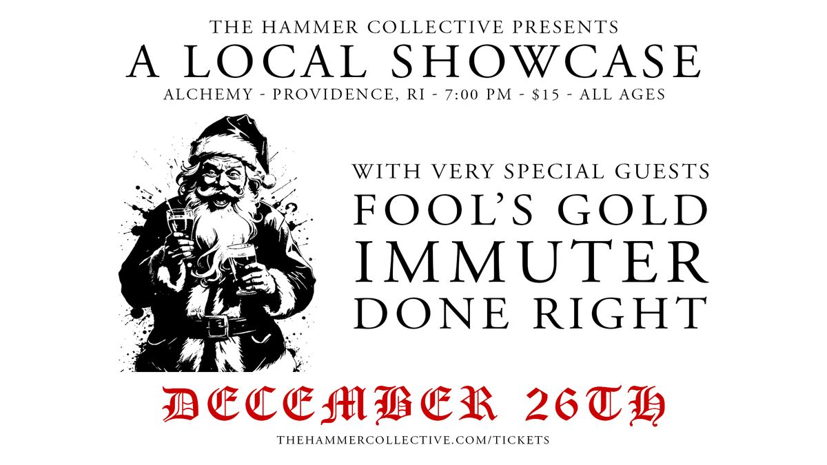 Fool's Gold \/ Immuter \/ Done Right at Alchemy