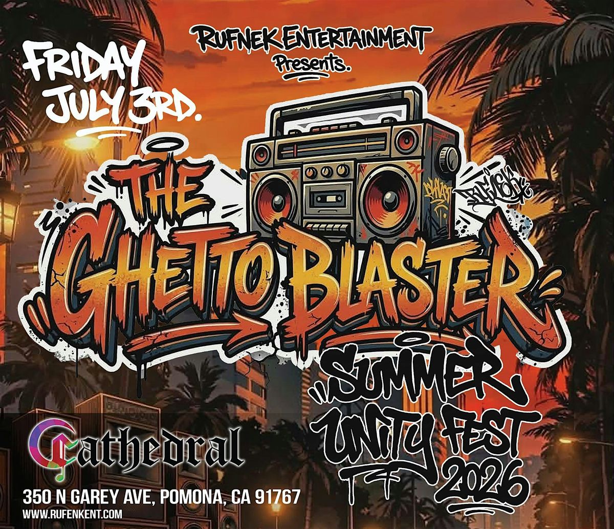 The Ghetto Blasters at The Cathedral