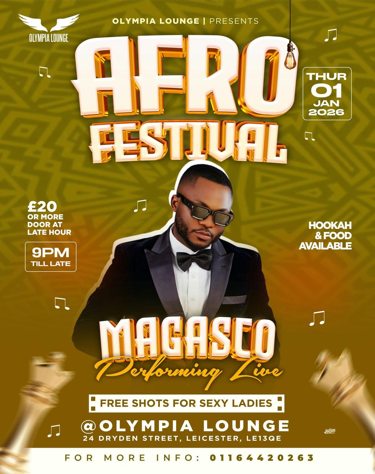 AFRO FESTIVAL - MAGASCO LIVE IN LEICESTER