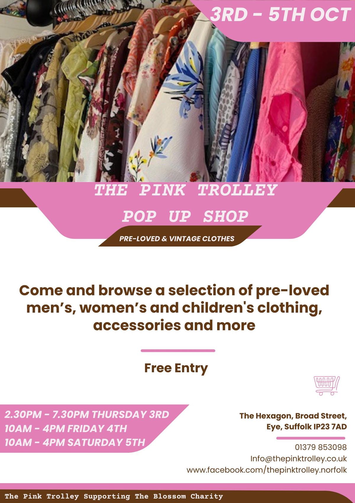 The Pink Trolley Pop Up Shop