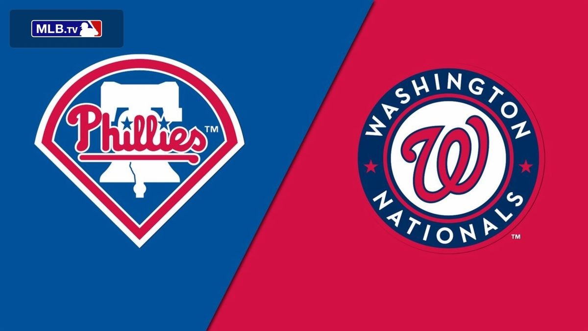 Philadelphia Phillies at Washington Nationals at Nationals Park