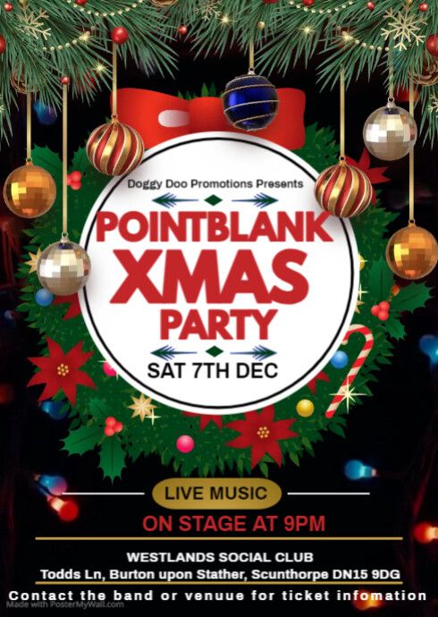 Pointblank Xmas Party @ Westlands