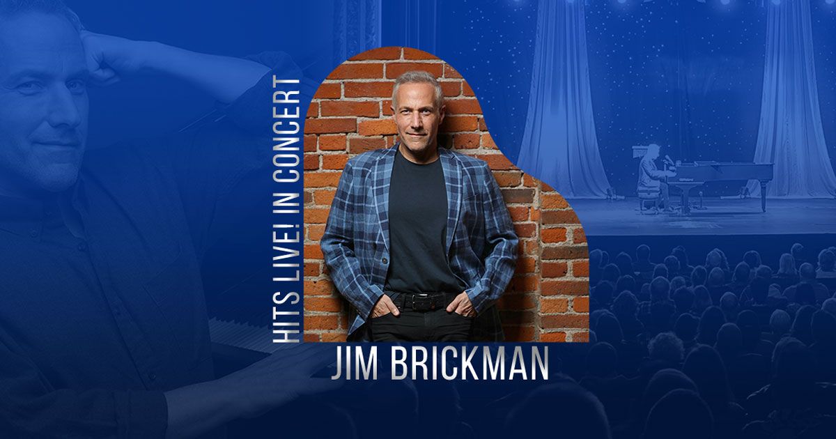 JIM BRICKMAN: HITS LIVE! IN CONCERT