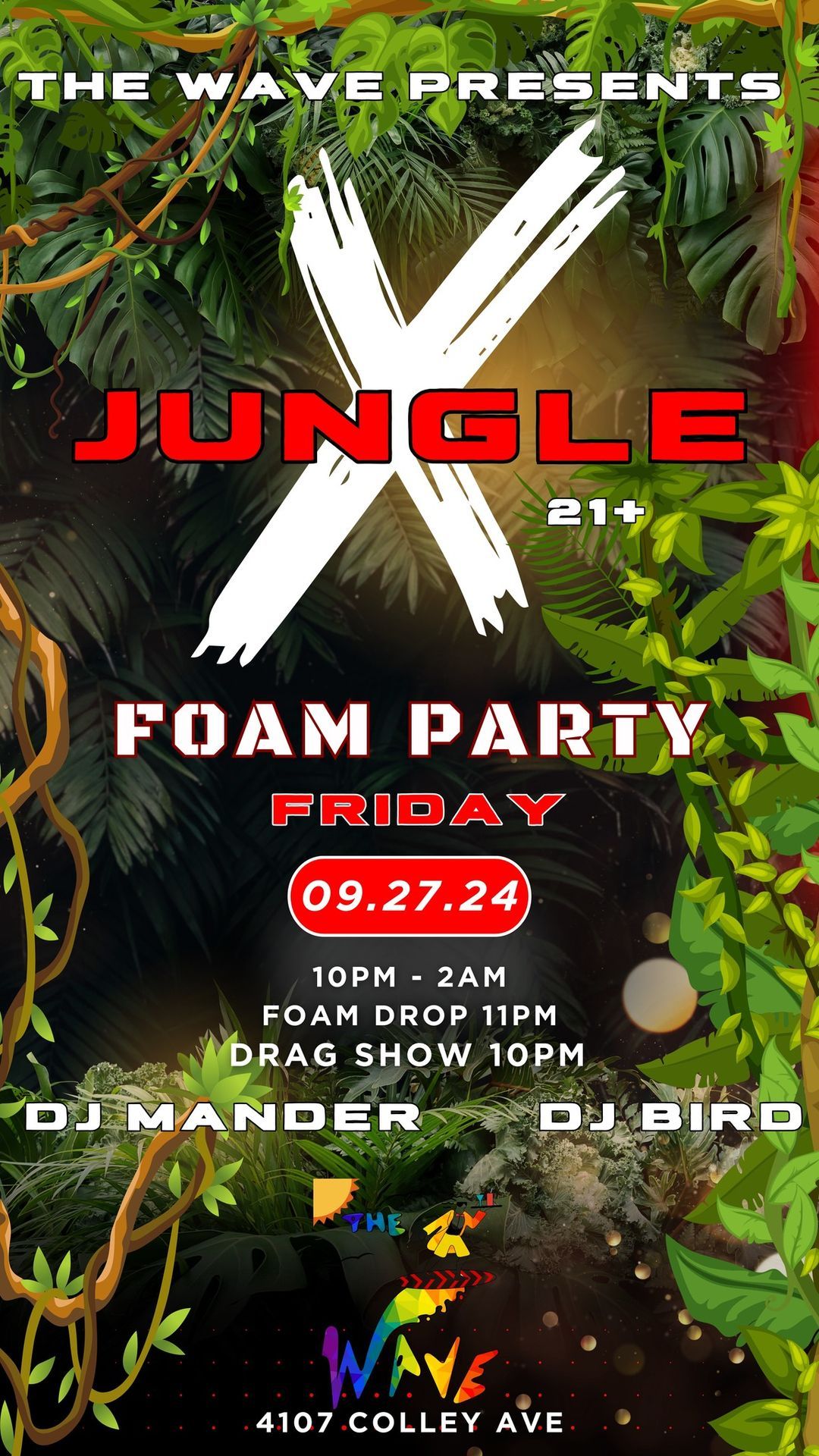 JUNGLE \u274c FOAM PARTY \ud83e\udee7