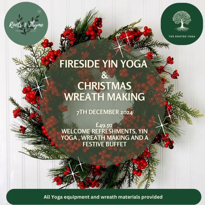 Cosy Yin Yoga and Wreath Making 