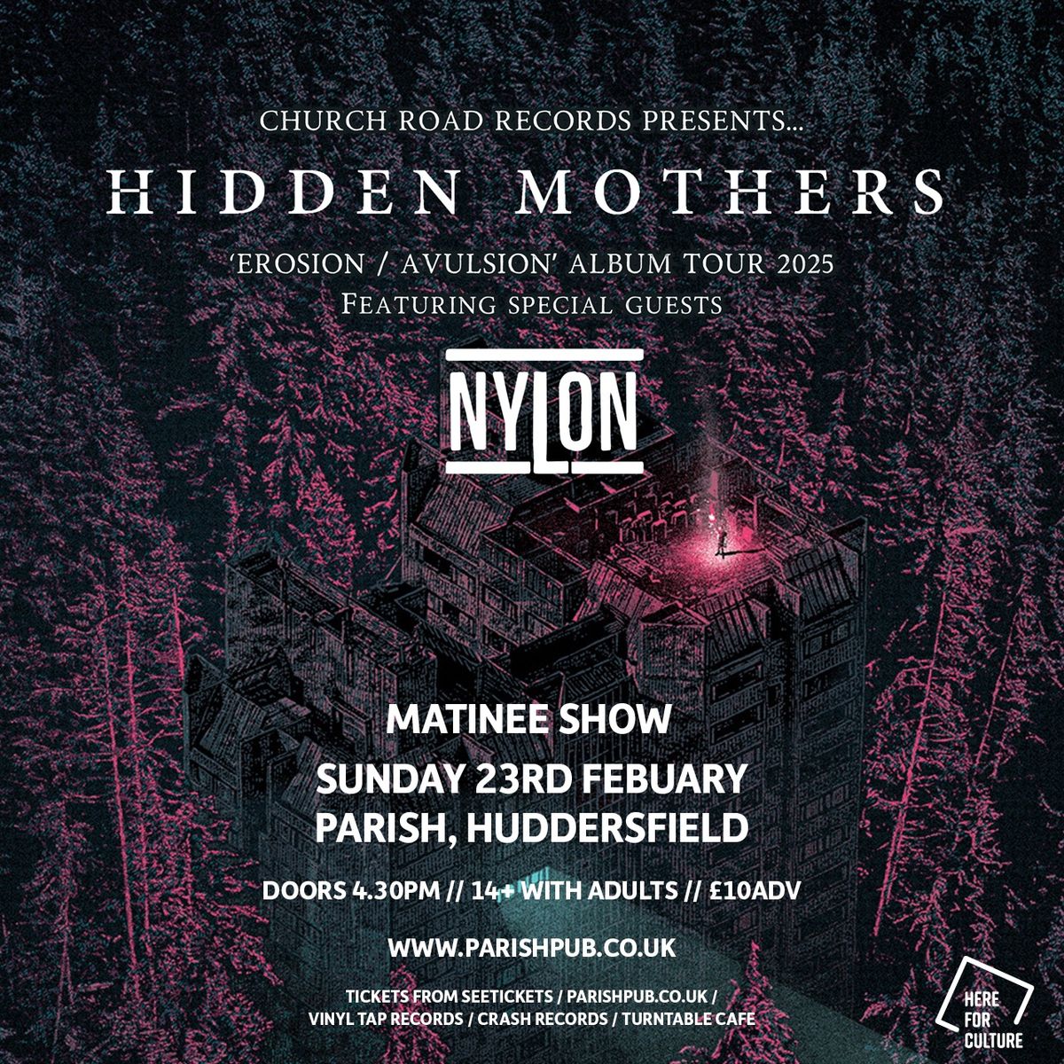 Hidden Mothers at Parish - Matinee Show