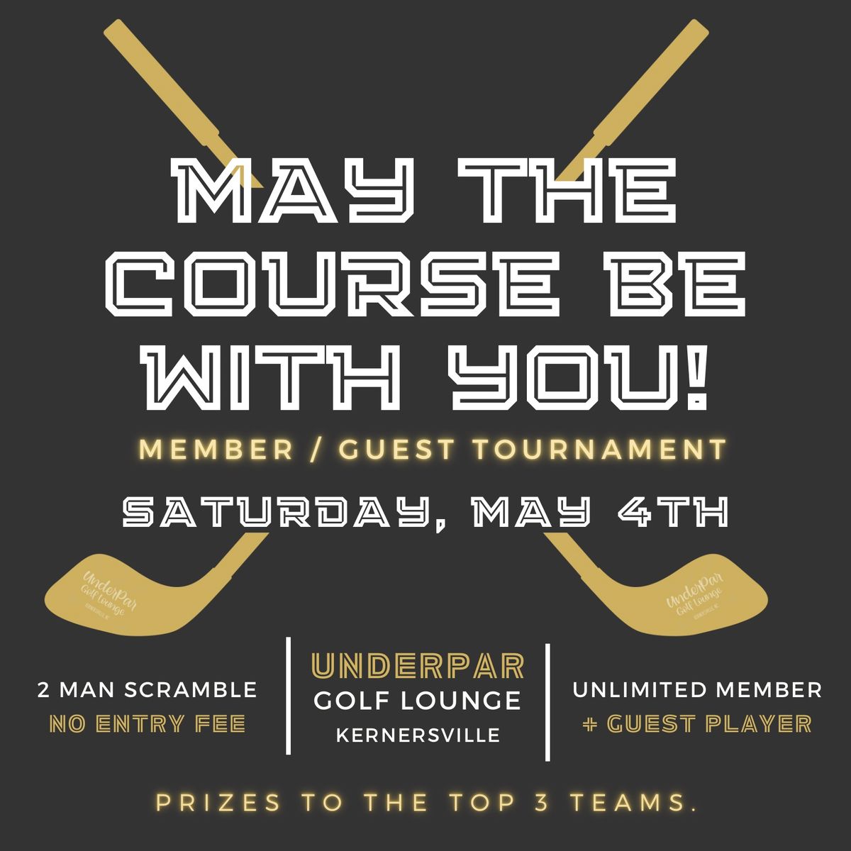 MAY THE COURSE BE WITH YOU \u26f3\ufe0f Tournament