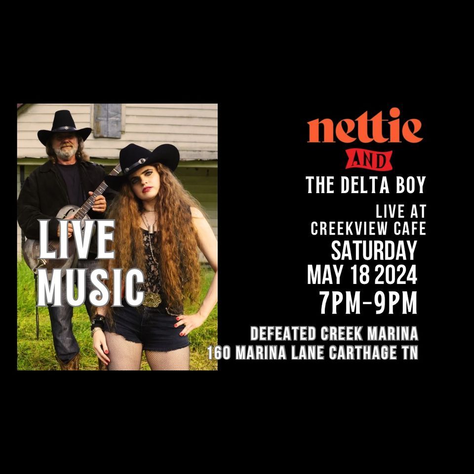 Nettie & the Delta Boy Live at Creekview Cafe, Defeated Creek