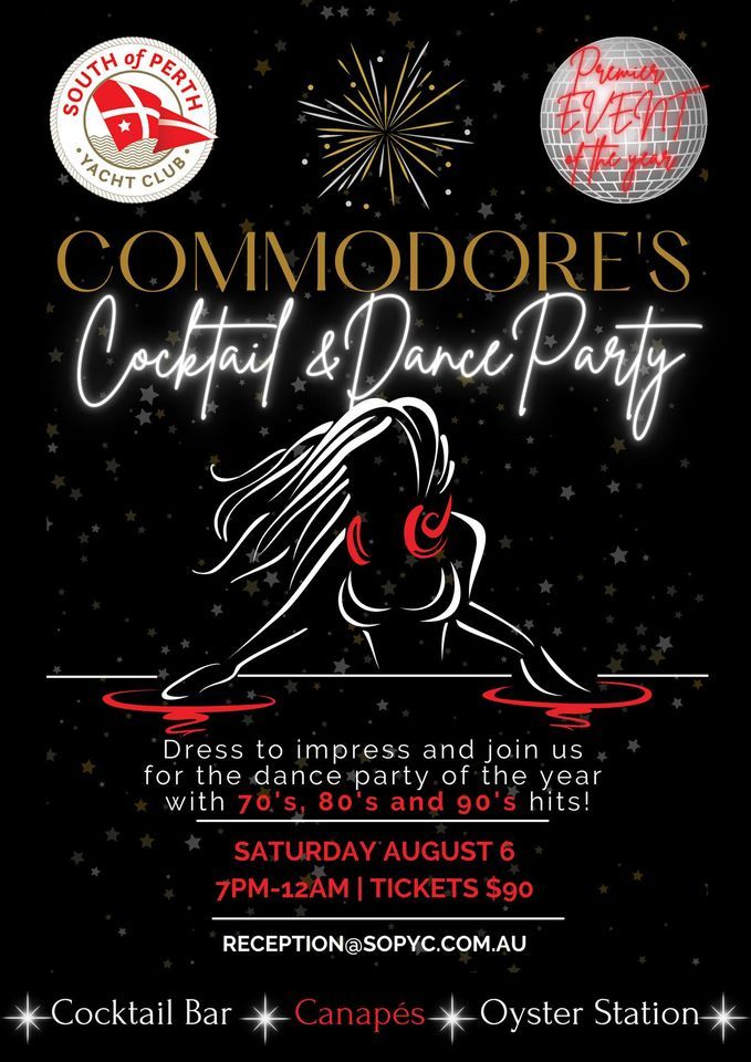 Commodore's Dance & Cocktail Party