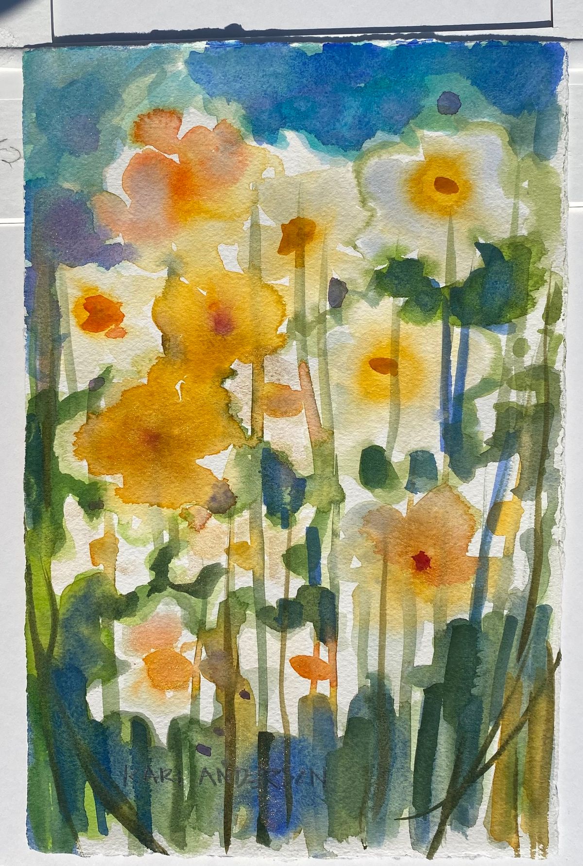 Springtime in Watercolor with Kari Anderson