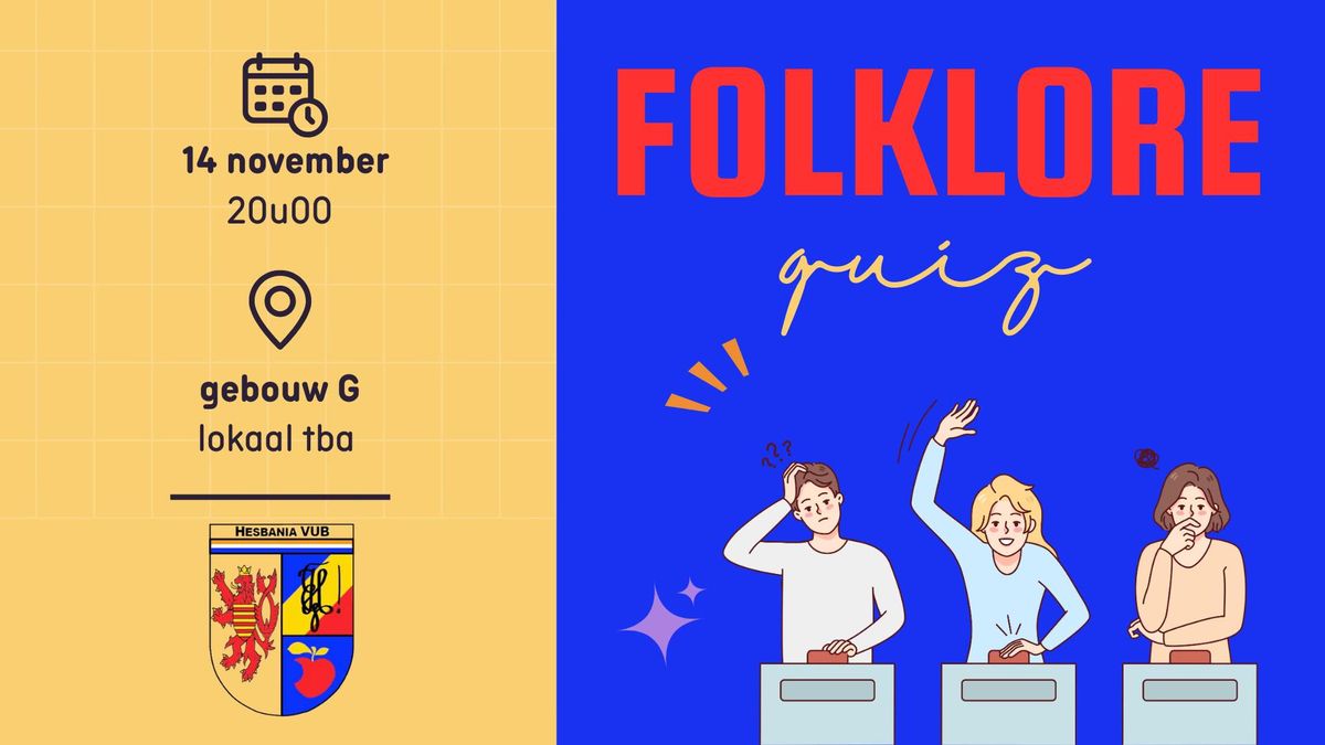 Hesbania folklore quiz 