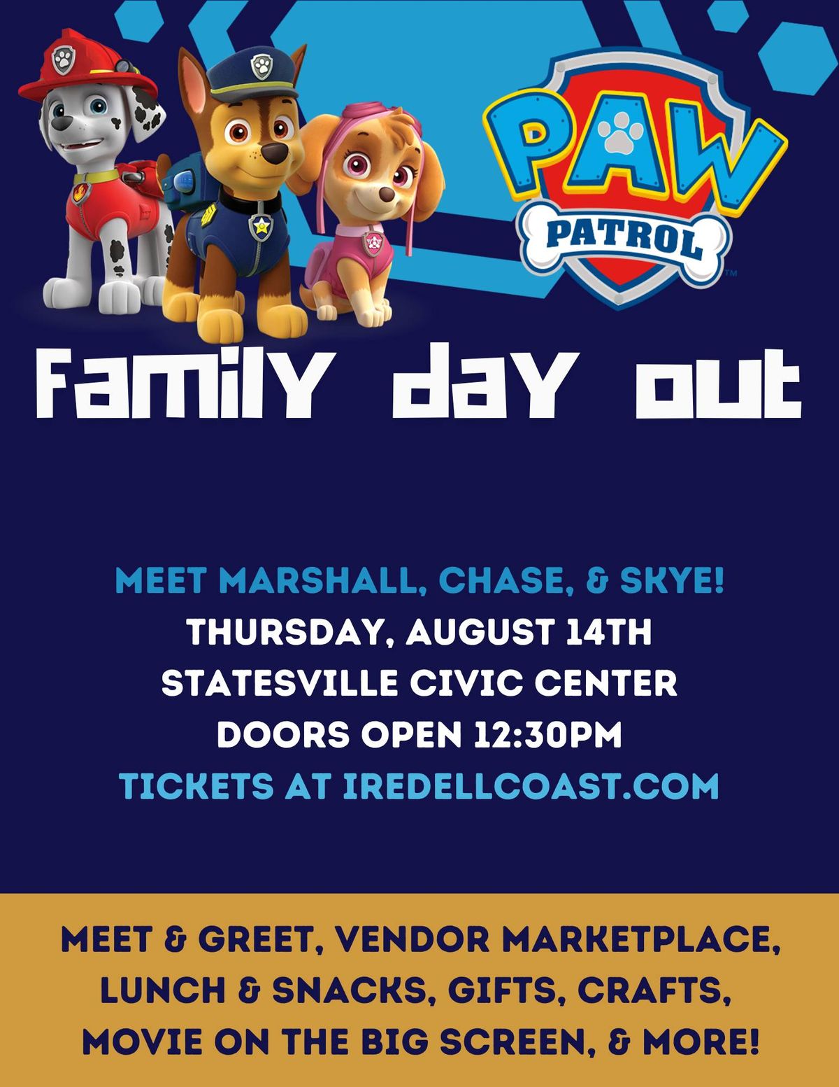 Paw Patrol Family Day Out