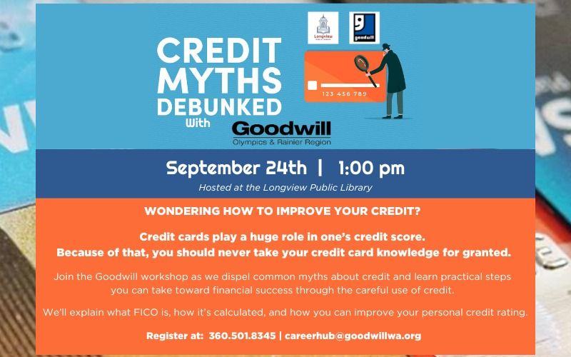 Credit Myths Debunked with Goodwill of the Olympics and Rainier