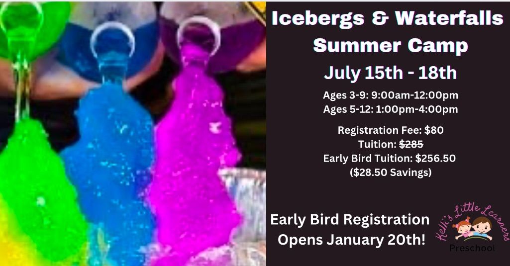 Icebergs & Waterfalls Summer Camp