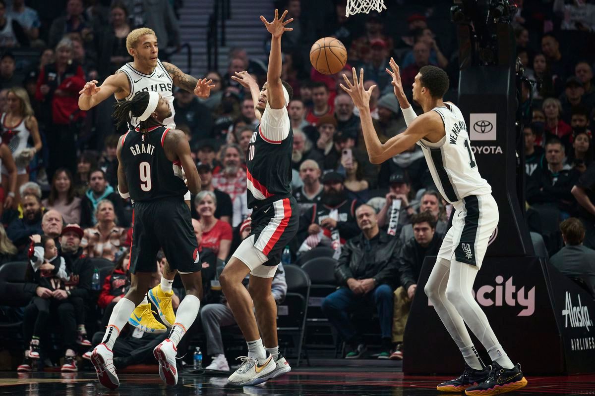 San Antonio Spurs vs. Portland Trail Blazers