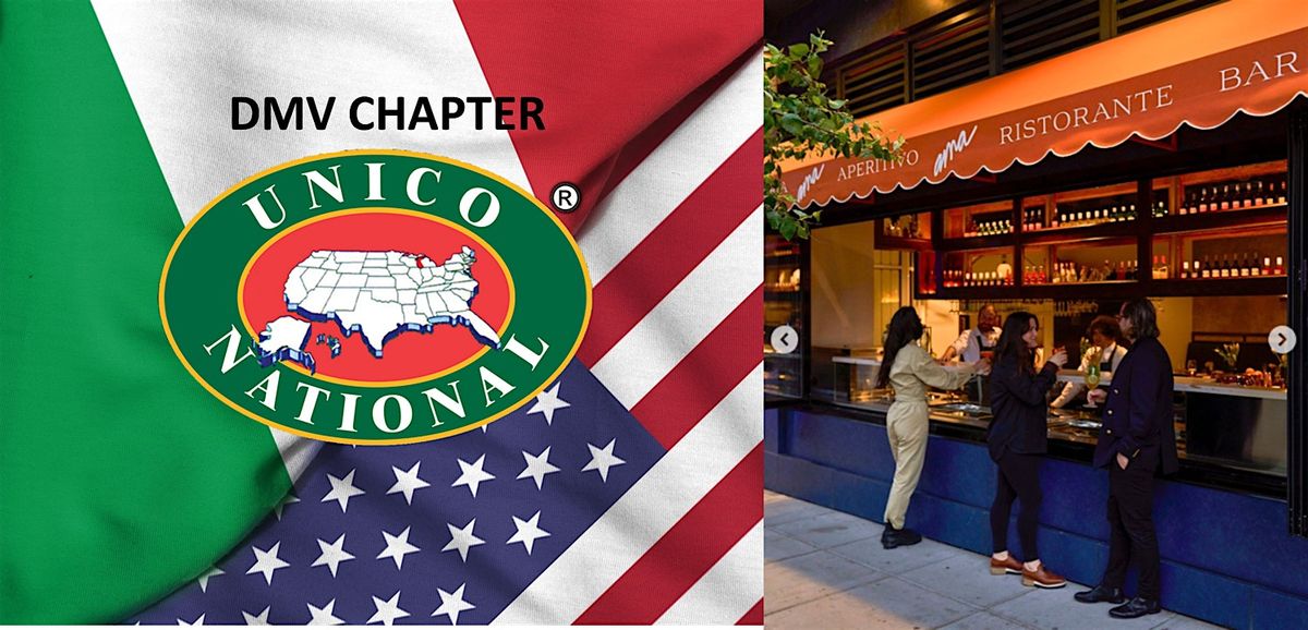 UNICO DMV Brunch and Italian Language Chat at Ama Restaurant DC