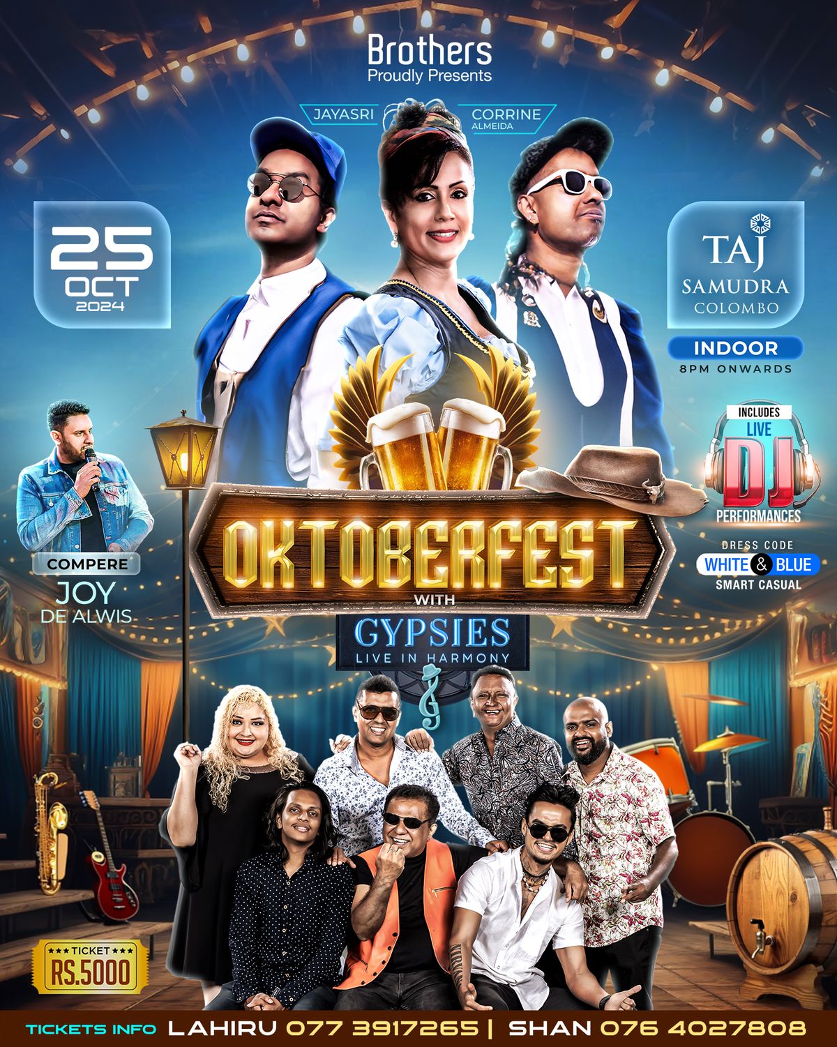 OKTOBERFEST with Gypsies ft. Jaya Sri and Corrine Almeida \ud83c\udf7b\ud83c\udf7a