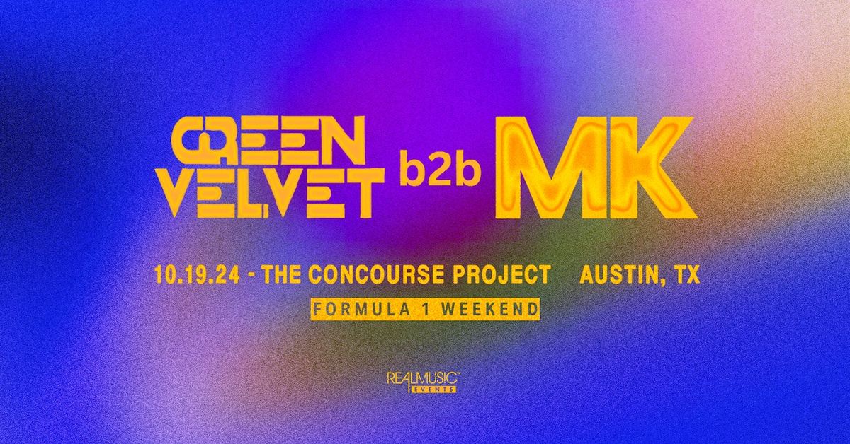 Green Velvet B2B MK at The Concourse Project