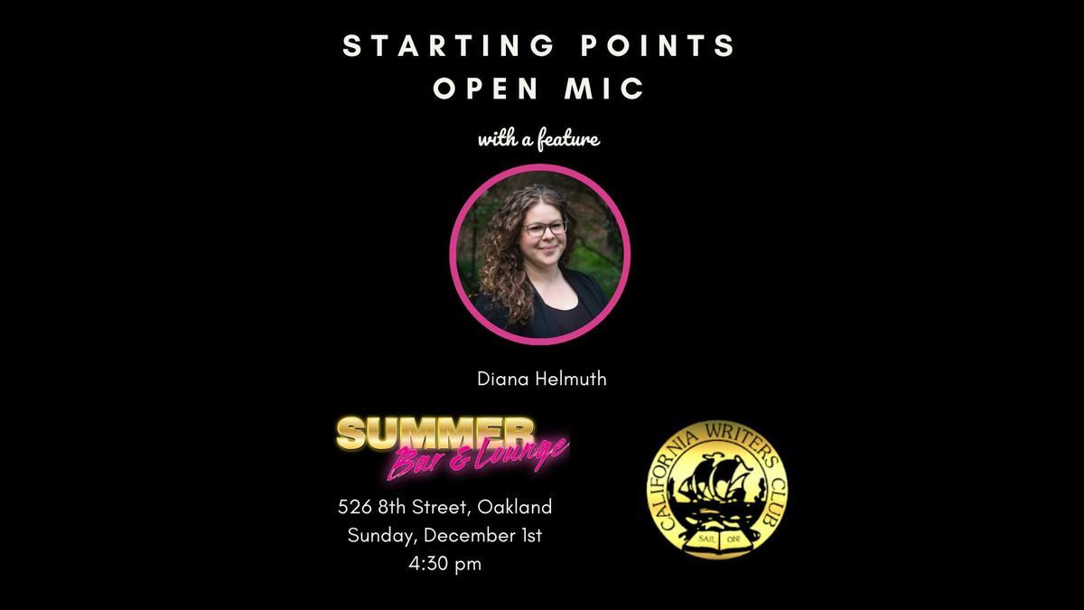 Starting Points Open Mic