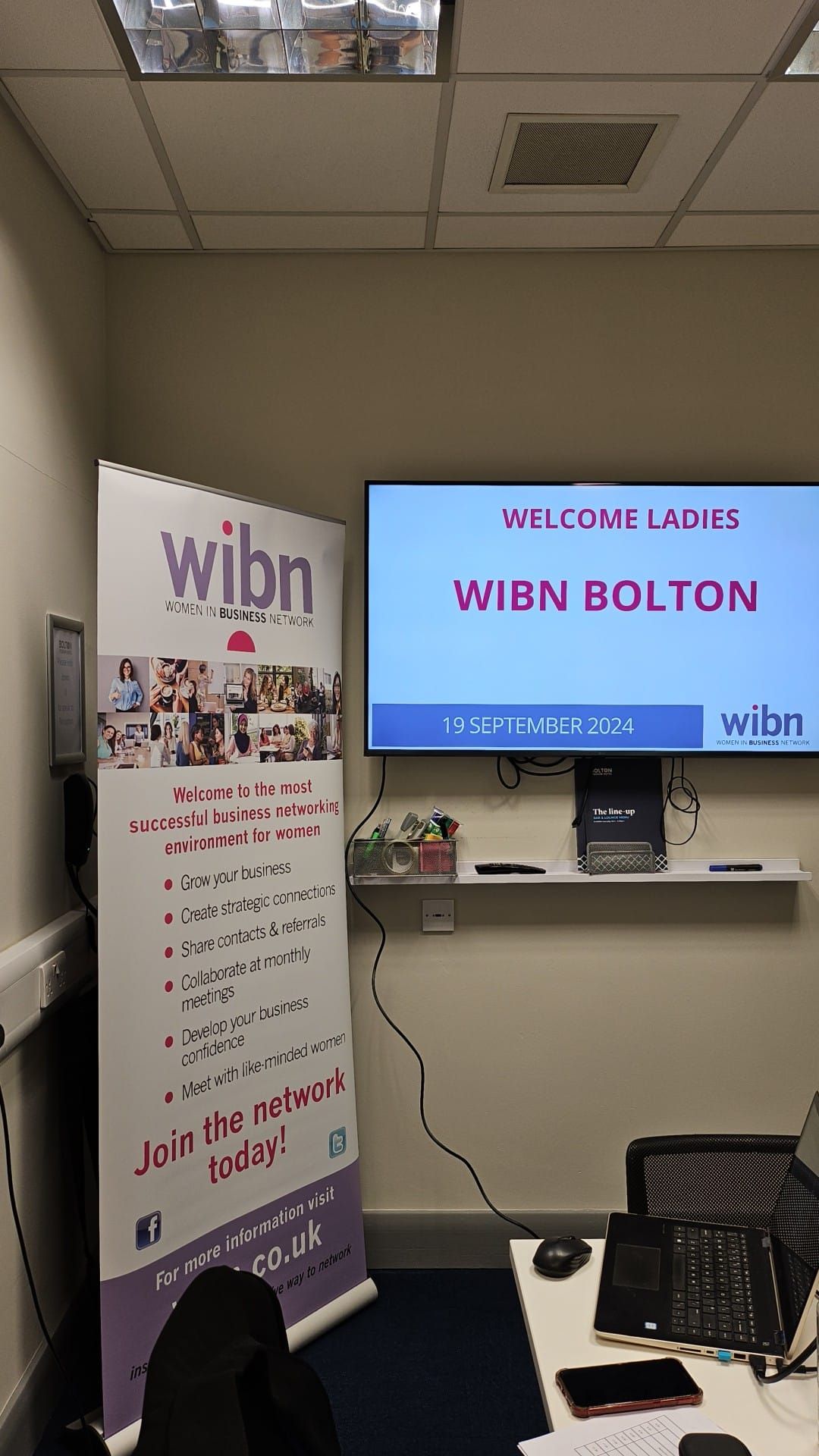 WIBN Event at Bolton Stadium Hotel