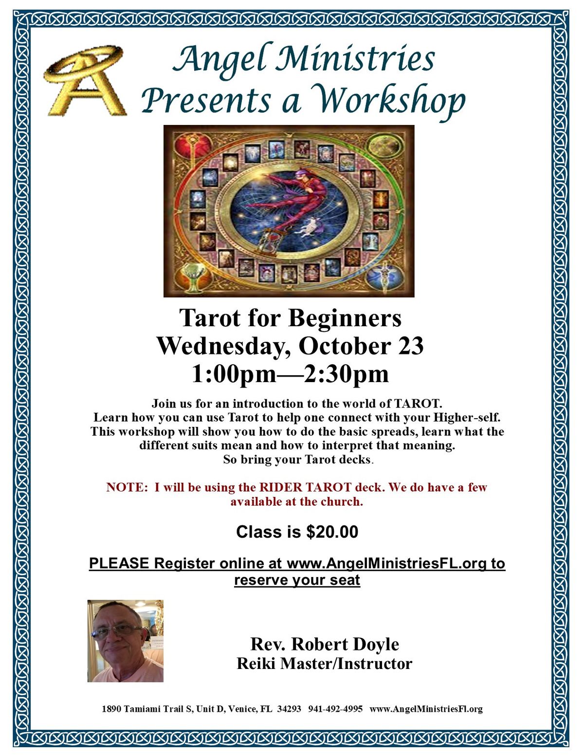 Tarot for Beginners Workshop