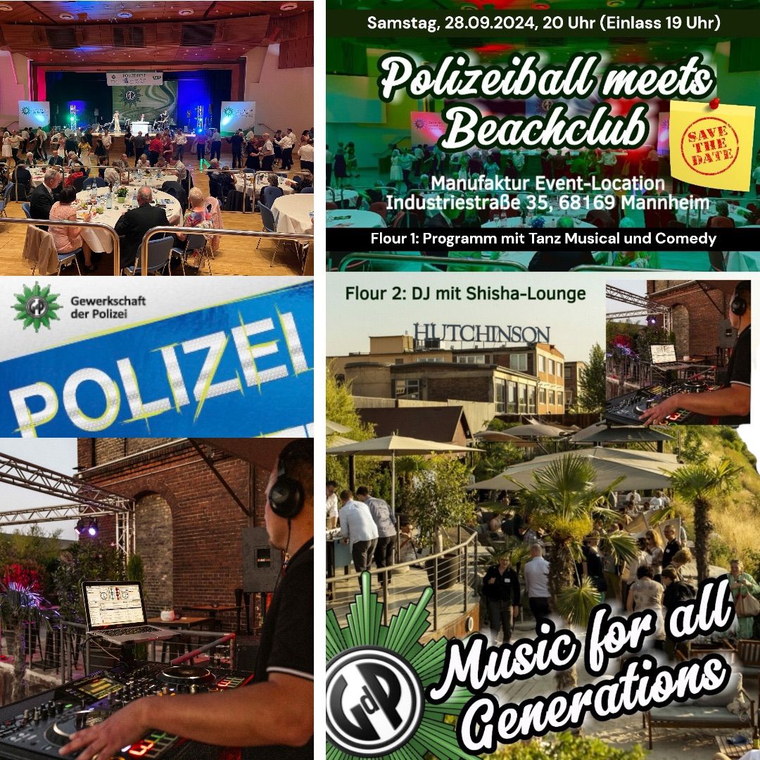 Polizeiball meets Beachclub