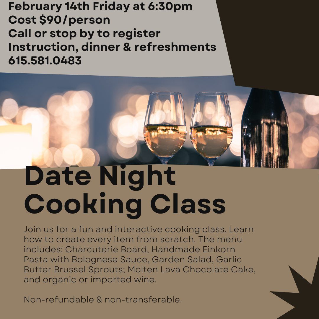 Valentine's Pasta & Wine Class