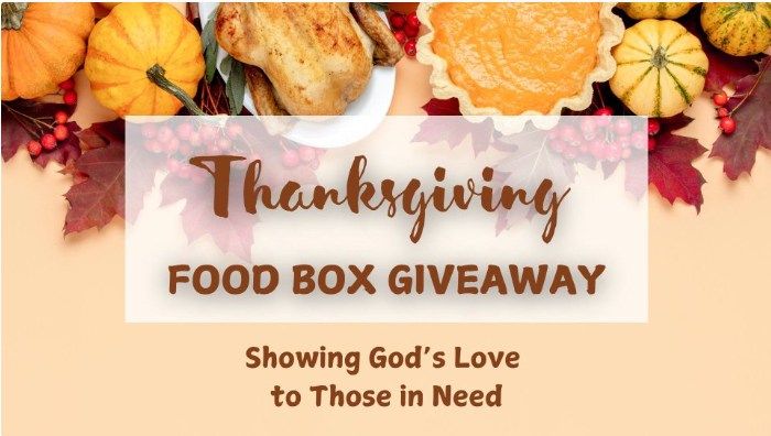 Thanksgiving Box Giveaway