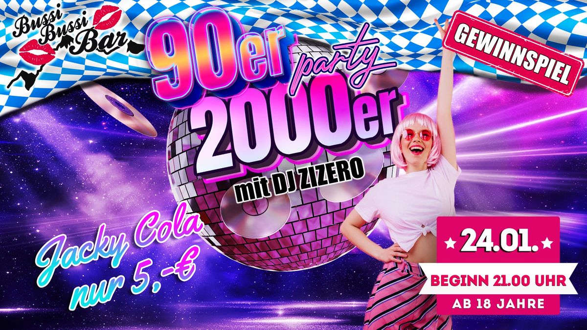 90er 2000er Party mit DJ ZIZERO